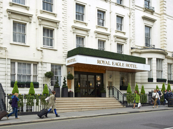 The staff are looking forward to welcoming you to Royal Eagle Hotel London