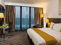 A typical double room at the Crowne Plaza London Kingston