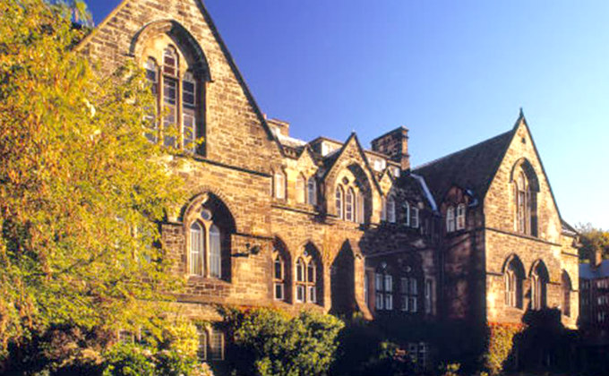 An exterior view of College of St Hild & St Bede