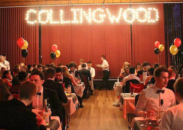 Dinning at Collingwood College