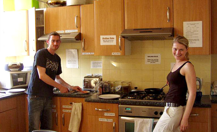 Save even more money by preparing your own food in the self-catering kitchen at Brodies Hostel