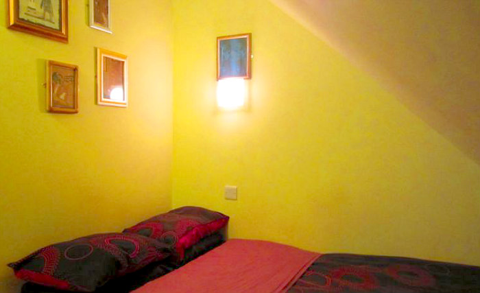A double room at Castle Rock Hostel is perfect for a couple