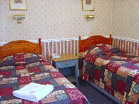 A Typical Bedroom at the Grapevine Hotel