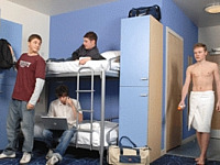 Male Dorm Room at Smart City Hostel Edinburgh