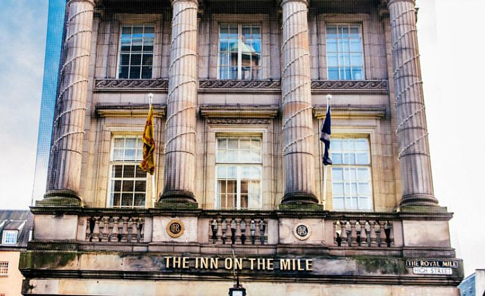 An exterior view of The Inn On The Mile