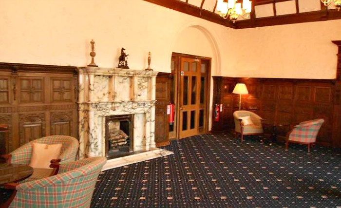 Relax in the lounge at Adamton Country House Hotel