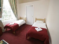 A Typical Twin Room at Lomond Hotel
