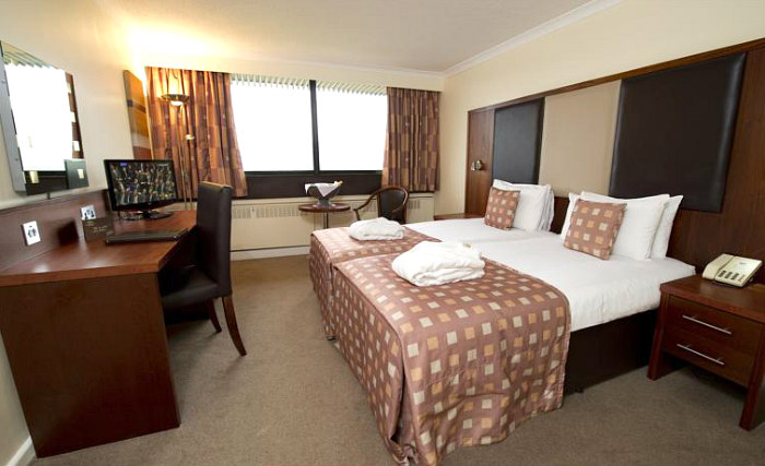 A twin room at Normandy Hotel is perfect for two guests
