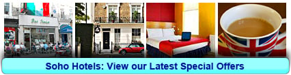 Soho Hotels: Book from only £13.00 per person