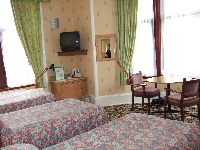 Argyll Guest House rooms are large and clean