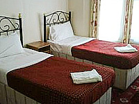 An elegantly furnished double room at the Best Inn Hotel