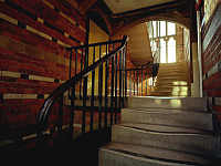 A Traditional Staircase at Keble College