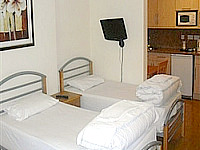 A Twin room at Woodberry Down Hotel