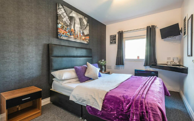 A comfortable double room at Peterborough by Verve