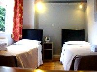 Twin room at Holland Court Hotel