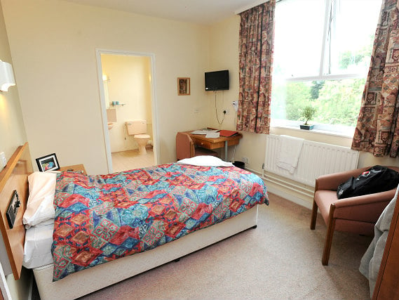 Single rooms at Keele Management Centre provide privacy