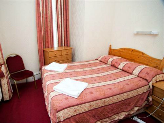 A double room at Ravna Gora Hotel