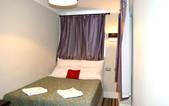 A double room at Plaza Hotel Hammersmith