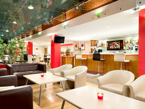 Relax in the lounge at Ramada by Wyndham Hounslow Heathrow East