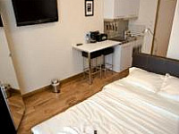 A Typical Studio Room at York House Studio Apartments