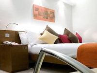 A double room at Ambassadors Hotel London Bloomsbury