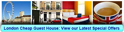 Book Cheap Guest Houses In London