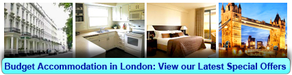 Click here to book a budget accommodation in London now!