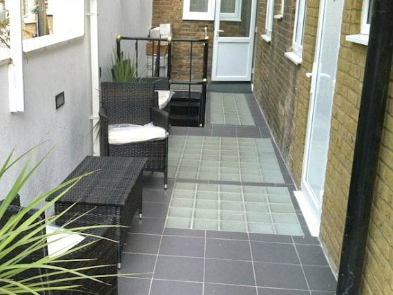 The attractive terrace