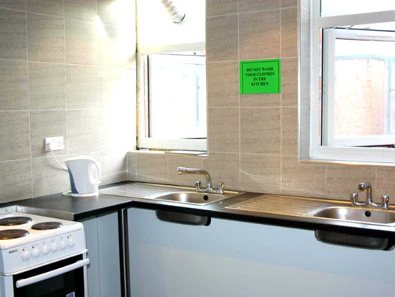 You'll even find refurbished communal kitchens on each floor, perfect for saving money by making your own meals