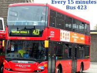 Local buses are close to Heathrow Lodge making it easy to get around and into Central London Local buses