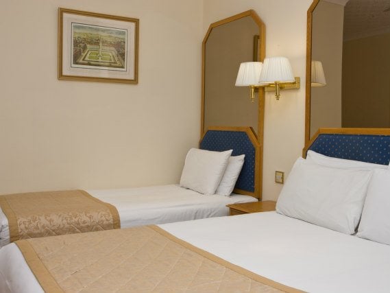Triple rooms at Best Western Burns Hotel are the ideal choice for groups of friends or families
