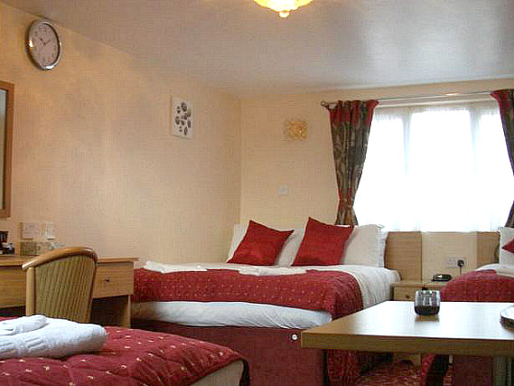 Get a good night's sleep in your comfortable room at Britannia Inn Hotel