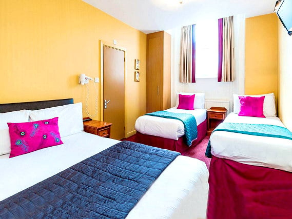 Quad rooms at Craven Hotel are the ideal choice for groups of friends or families