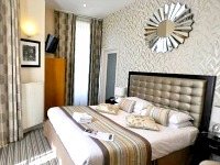 A typical double room at Duke of Leinster Hotel