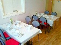 Enjoy a continental breakfast in the dining room The dining area at So London Paddington