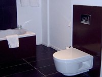 A Stylish Bathroom at Hampstead Suites