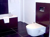 A Stylish Bathroom at Hampstead Suites