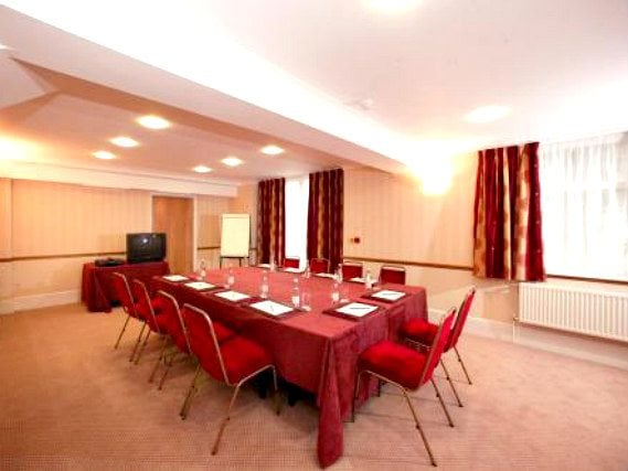 Business guests will appreciate the conference room at Tudor Lodge Hotel