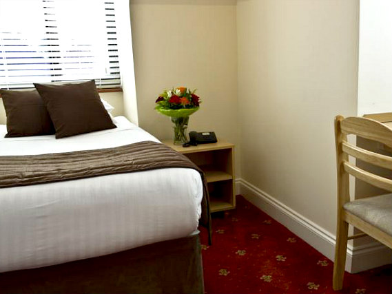 A double room at The Brent Hotel is perfect for a couple