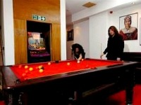 Enjoy a game of pool with friends