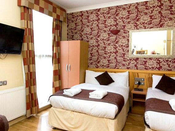 Quad rooms at Albion House Hotel are the ideal choice for groups of friends or families