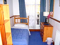 A Single room at Hotel Meridiana