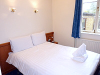 A typical double room at Montana Hotel London