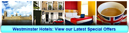 Hotel a Westminster, Londra: prenota ora per solo £18.20 a persona!