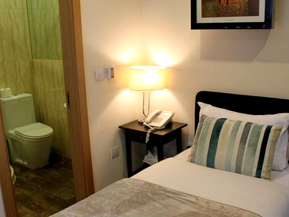 Single rooms at Royal Chulan Hyde Park Hotel provide privacy