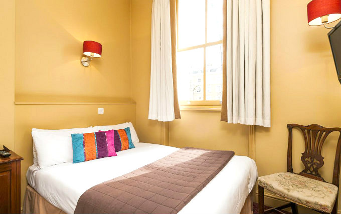 A double room at Castleton Hotel