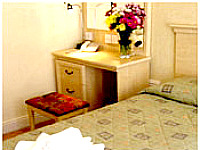 typical guestroom at Hanover Hotel London