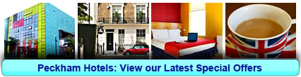 Peckham Hotels: Book from only £18.50 per person!