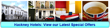 Hackney Hotels: Book from only £19.50 per person!