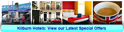 Kilburn Hotels: Book from only £18.50 per person!